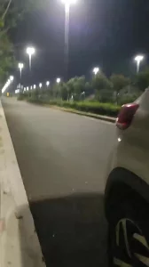晚上在马路边玩少妇